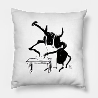 Baker Beetle Pillow