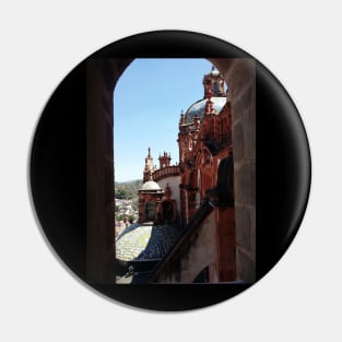 taxco temple and architectural panoramic view ecopop photograph Pin