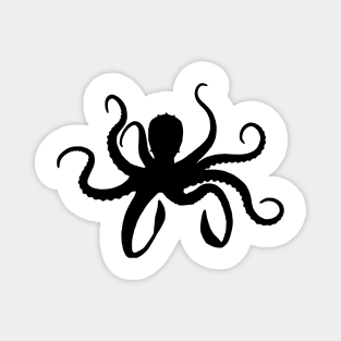 Image: Octopus (black) Magnet