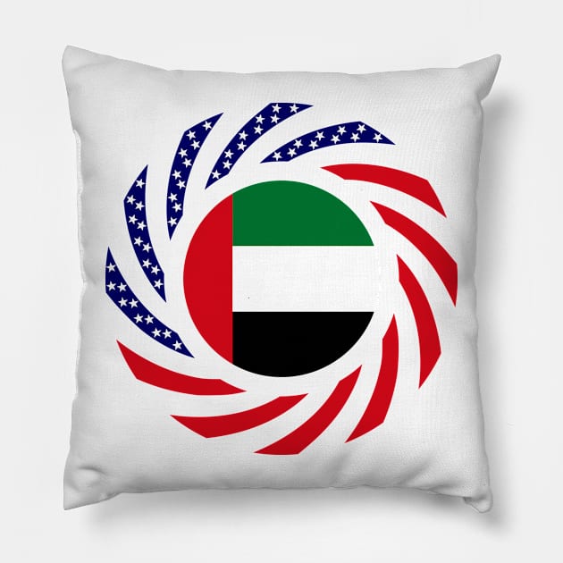 Emirian American Multinational Patriot Flag Series Pillow by Village Values