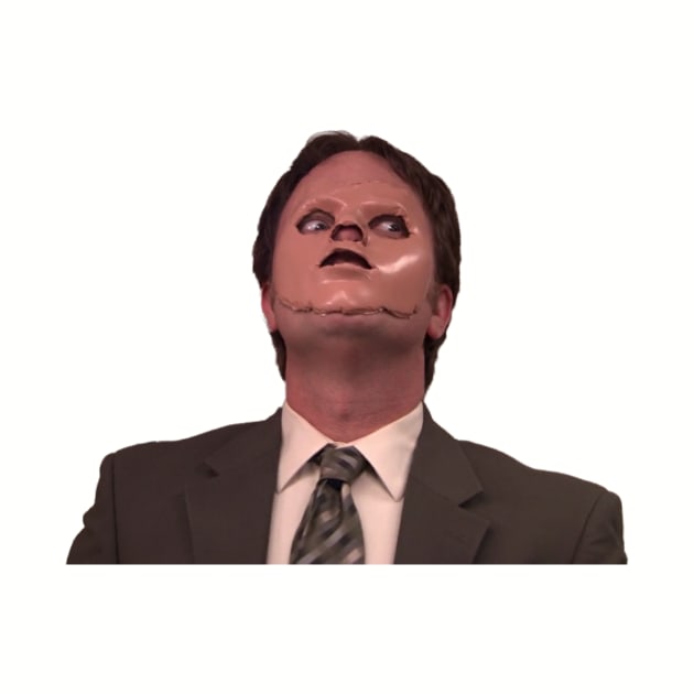 Dwight Schrute - Skin Mask by TossedSweetTees