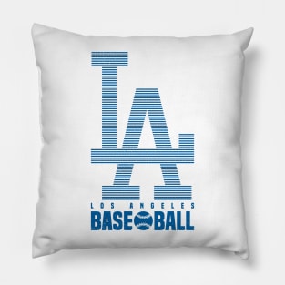 LA Baseball 1 Pillow