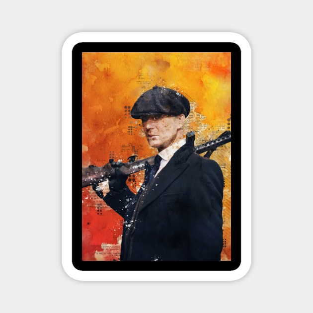 Tommy Shelby Magnet by Durro