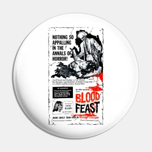 BLOOD FEAST Pin