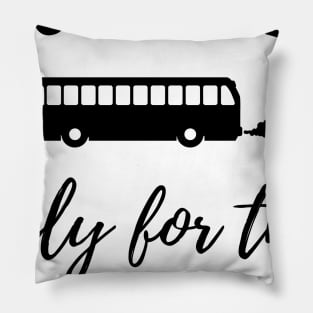 Funny bus driver saying Pillow