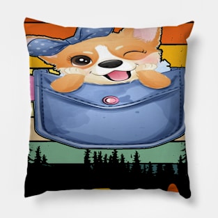 Corgi Dad  (56) Pillow