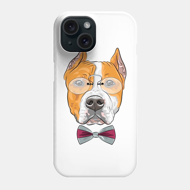 American Staffordshire Terrier Phone Case by kavalenkava