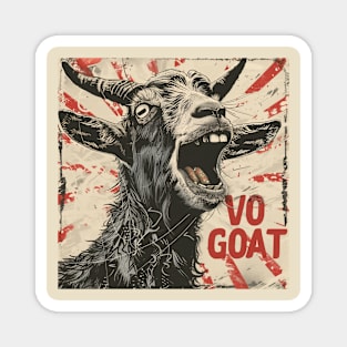 Go Vote Vo Goat Magnet