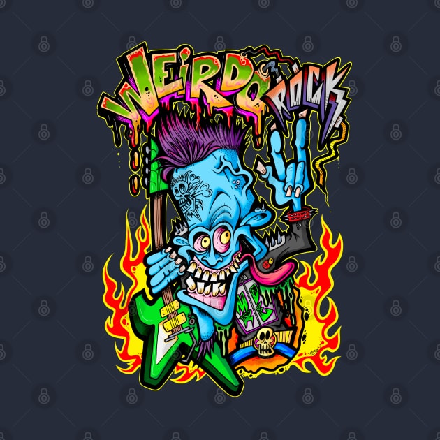 WEIRDO ROCK by Lowbrow Wear