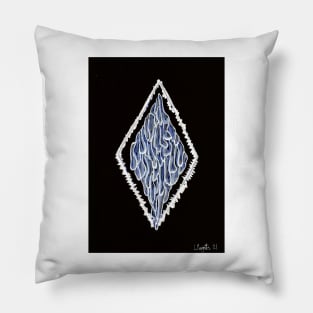 Dripping Diamond Pillow