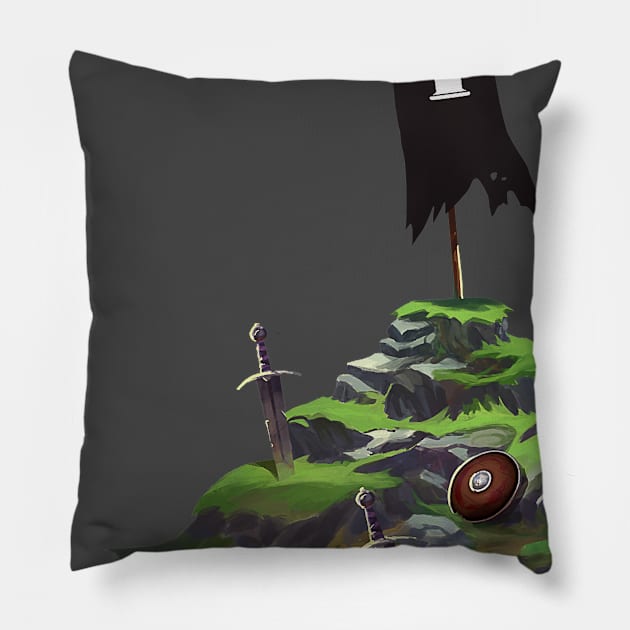 Compact of the Light Banner Pillow by PunTee