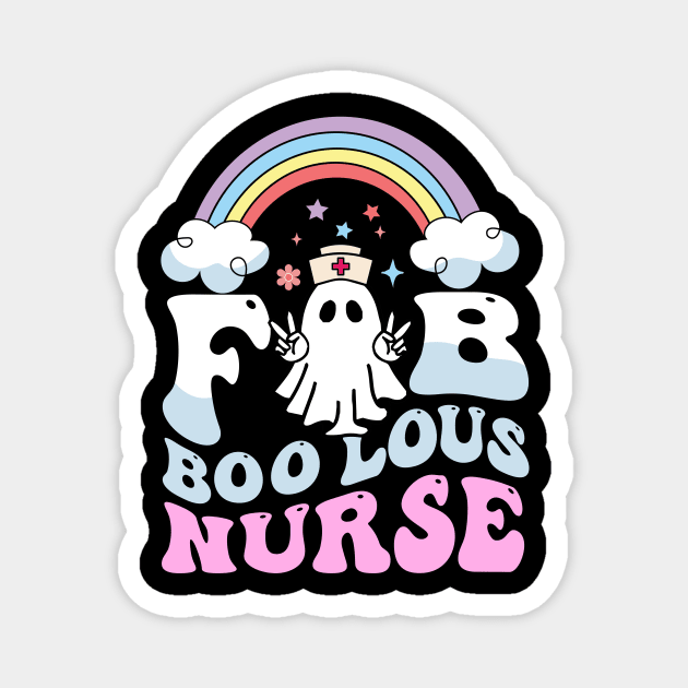Fab Boo Lous Nurse Magnet by TheDesignDepot
