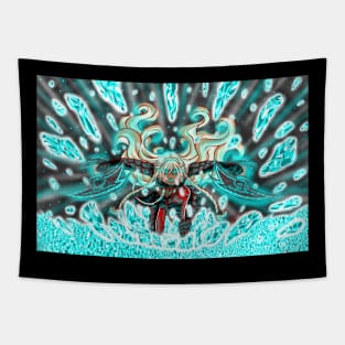 Spiris Mors - Skylar power flare Tapestry