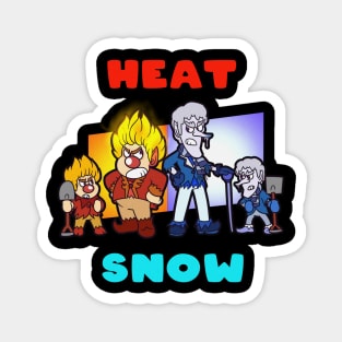 snow heat Magnet