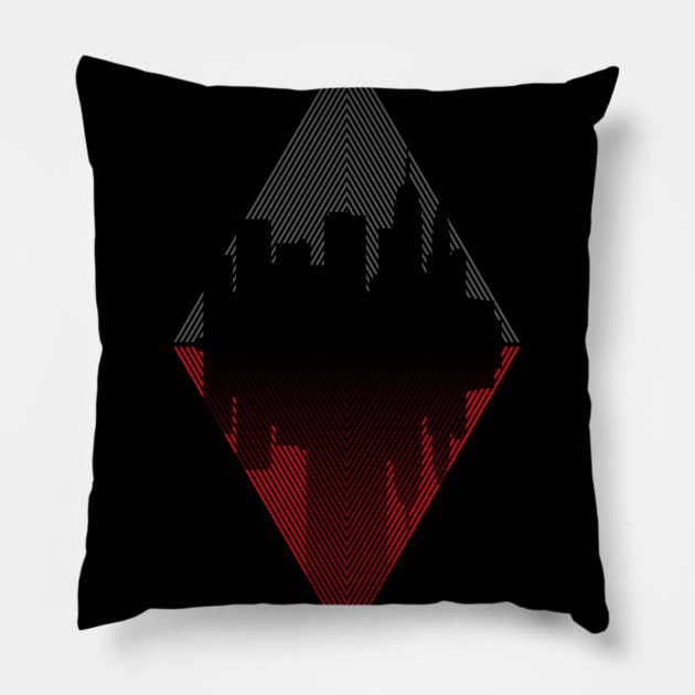 FBC - The Oldest House Pillow by DEADBUNNEH