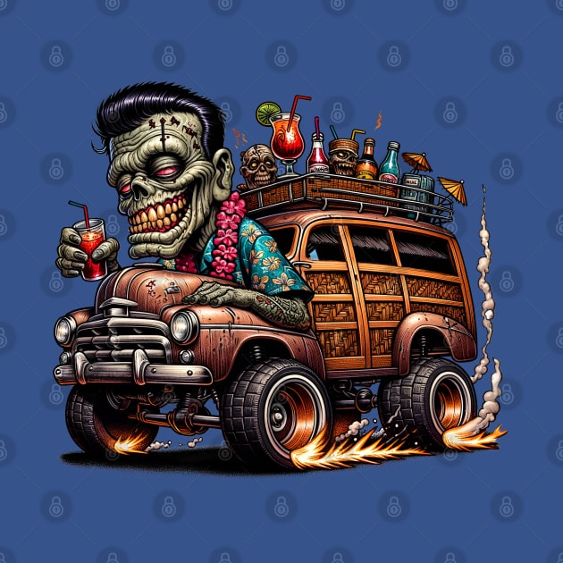 Zombie Tiki Wagon by HomeStudio by HomeStudio