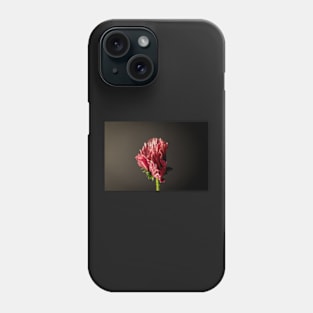 Frilly purple poppy flower Phone Case