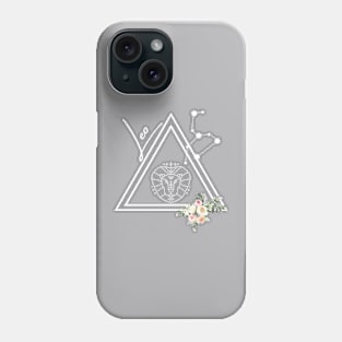 Leo Zodiac Signs Astrology Horoscope Phone Case