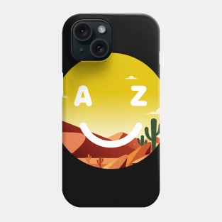 Arizona Desert Smiley Face Phone Case