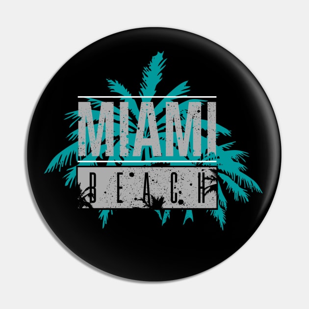 Miami Beach Pin by TambuStore