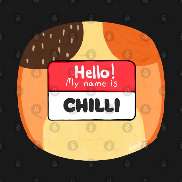 Chilli Name Tag by jberoldart