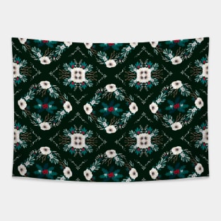 Christmas Tiles Tapestry