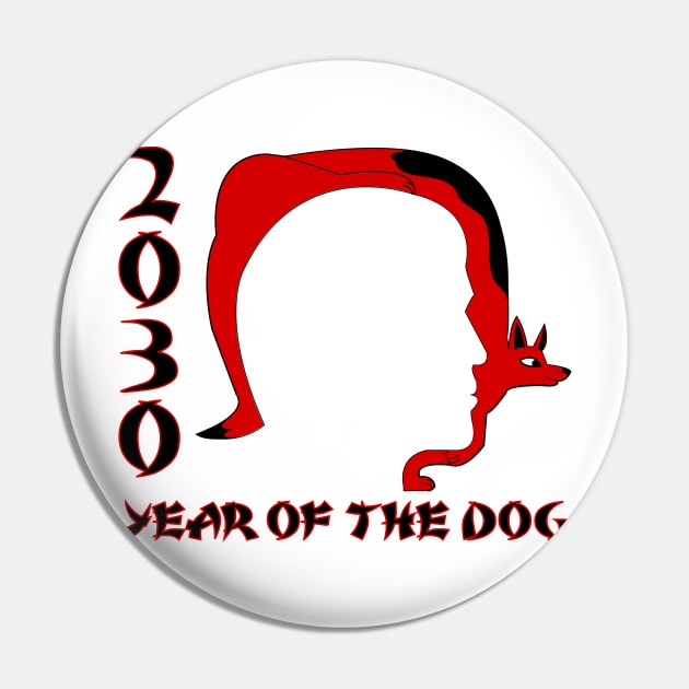 Year of the Dog Pin by traditionation