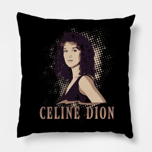 celine dion // 80s music Pillow