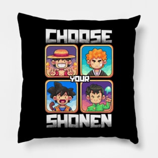 Choose your Shonen Pillow