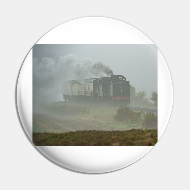 Steam Train In fog Pin by Robert john