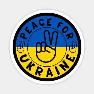 Peace For Ukraine Magnet