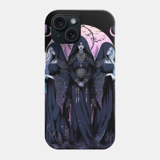 Triple Moon Goddess Phone Case