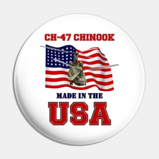 CH-47 Chinook Made in the USA Pin