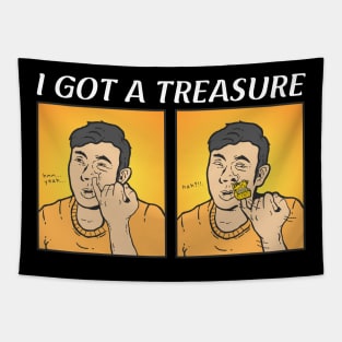 I GOT A TREASURE Tapestry