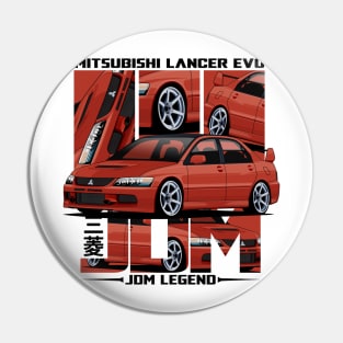 Mitsubishi Lancer Evolution VII, EVO 7, Evo VII. JDM LEGEND Pin