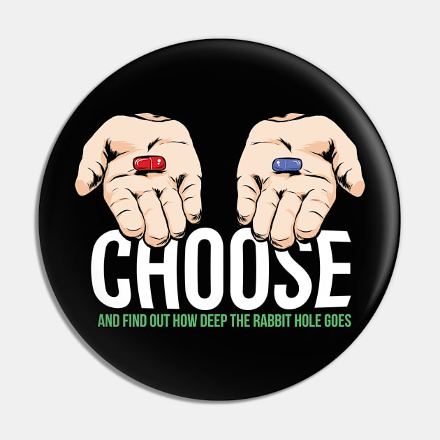 Choose Pill Pin by Printroof