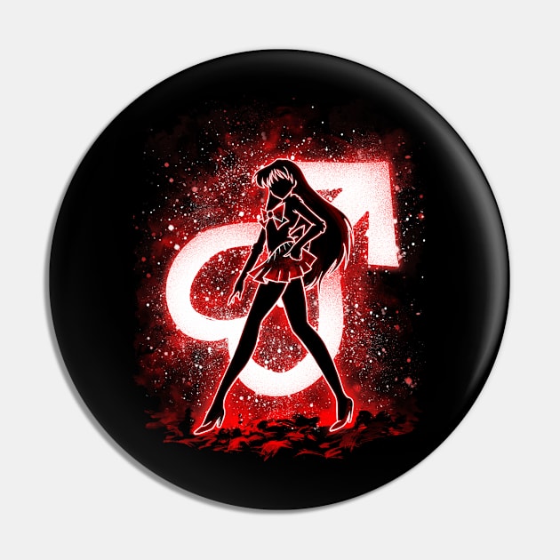 Warrior Mars Pin by alemaglia