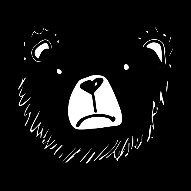 The sad Bear by oakaopportunity
