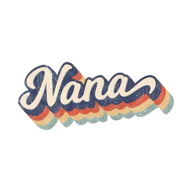 Retro Nana Mother's Day by Wonder man 