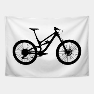 Canyon Torque Mountain Bike Silhouette Tapestry