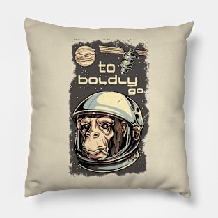 Boldly Go Pillow