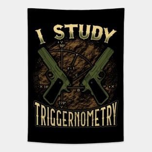 2nd Amendment Gun Rights I Study Triggernometry Tapestry