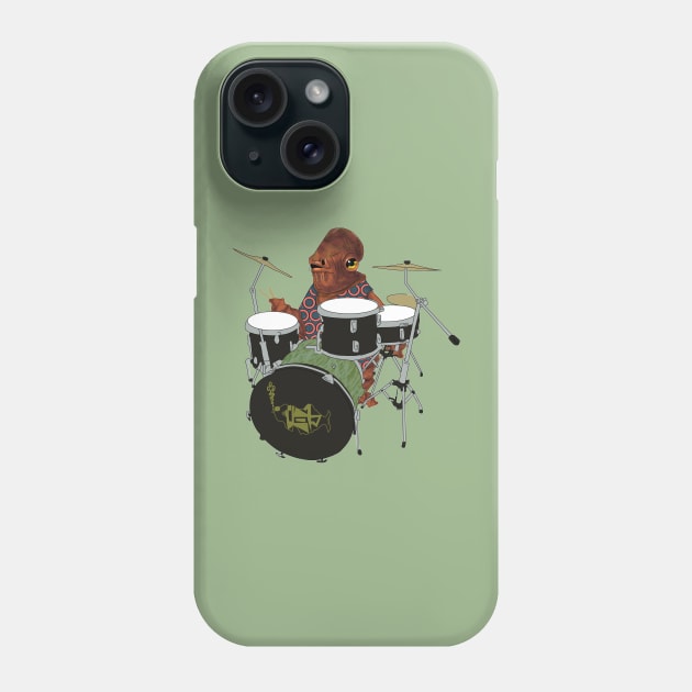 Fish Man Phone Case by FatJarShop - Concept by Jared Miller | Art by Clara Oses