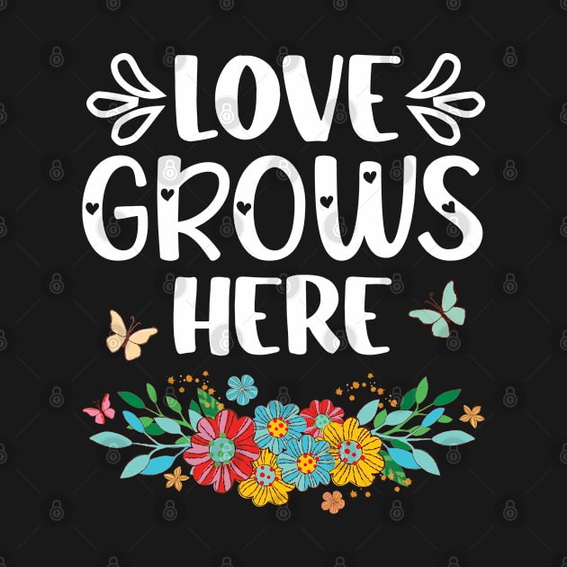 Love Grows Here - Floral Arrangement by Whimsical Frank