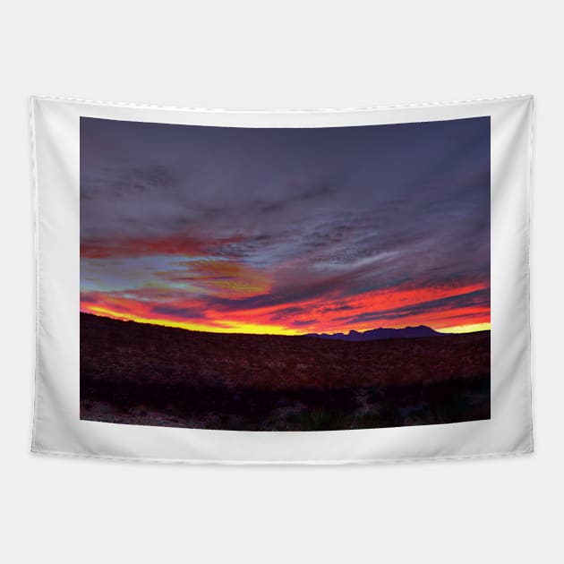 Big Bend Sunset3 Tapestry by StonePics