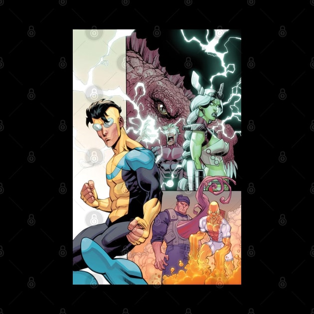 invincible poster by super villain