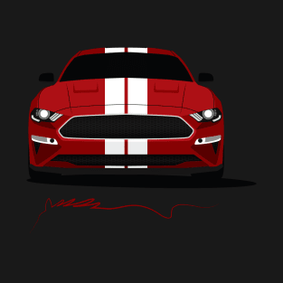 Mustang (Red) T-Shirt