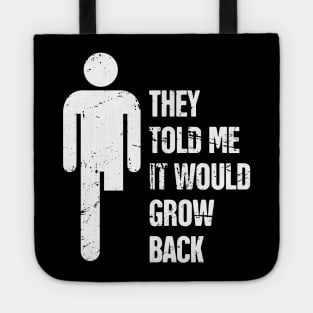 Funny Amputated Missing Leg Amputee Gift Tote