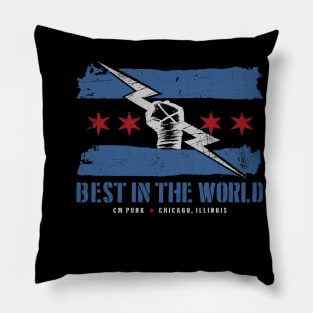 CM Punk Logo Flag Pillow