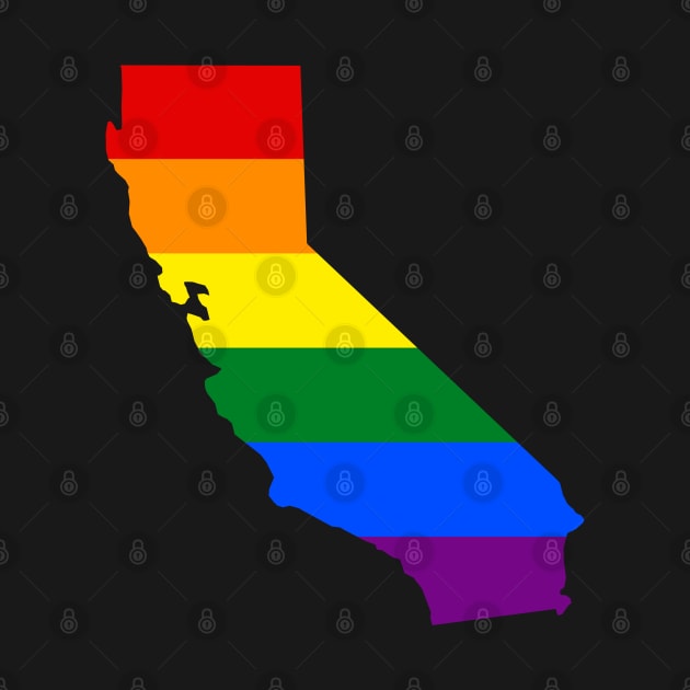 Pride in California by InfiniTee Design